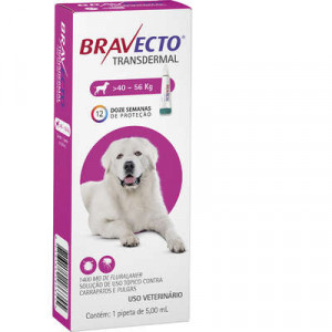 Bravecto Transdermal cães - 40 a 56kg